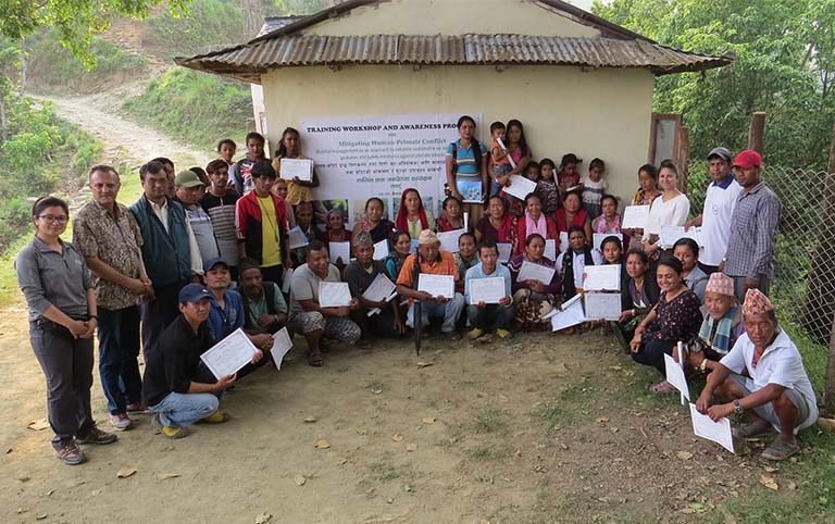 Training workshop and awareness program on approaches to enhance sustainable co-existence with primates and safety measures