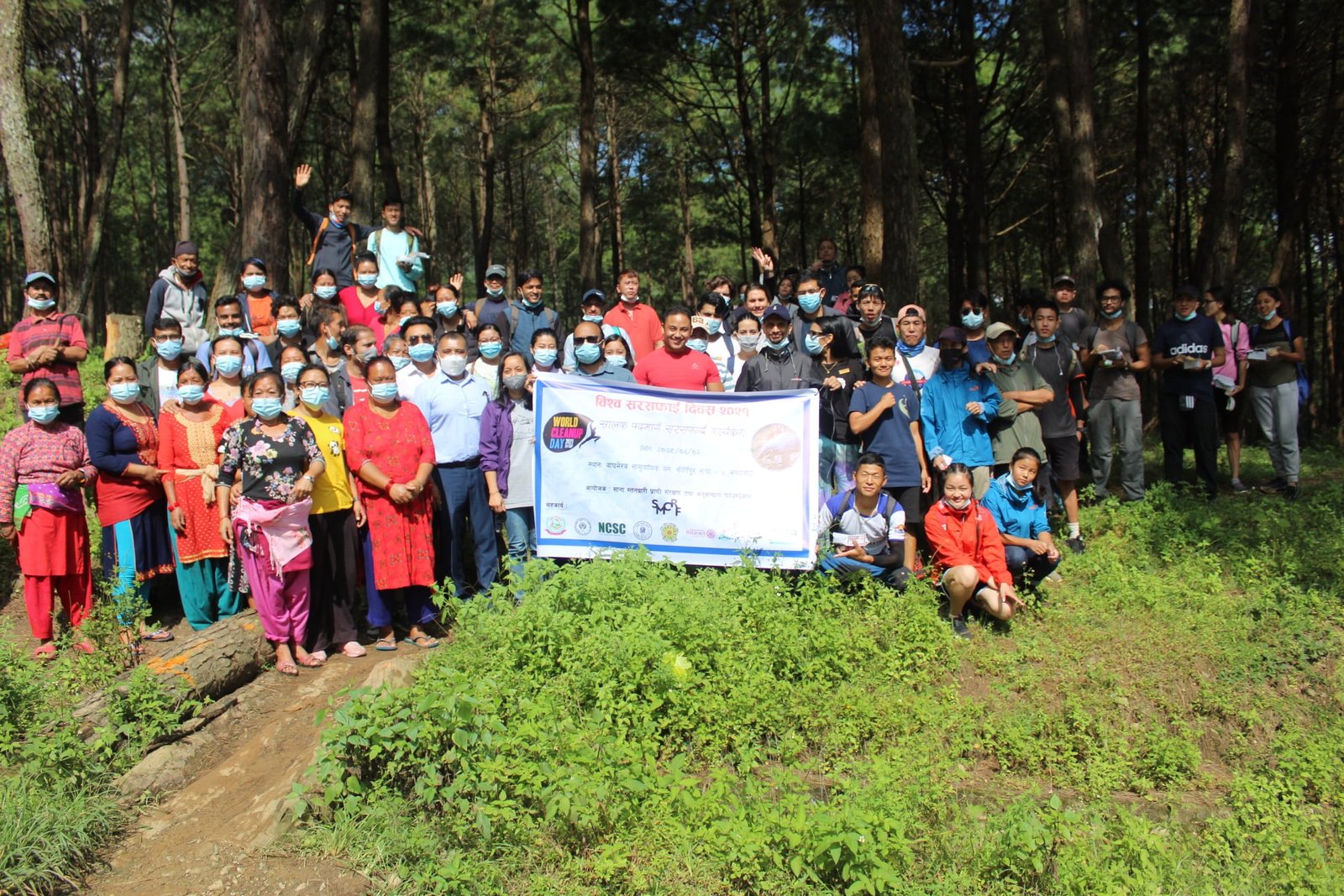 Pangolin trail cleaned during World Cleanup Day 2021